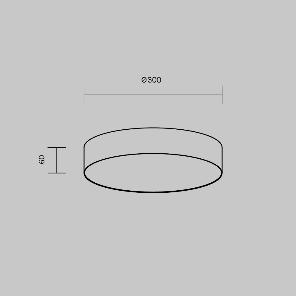 Потолочный светильник Zon 4000K 36W 120° C032CL-36W4K-RD-B